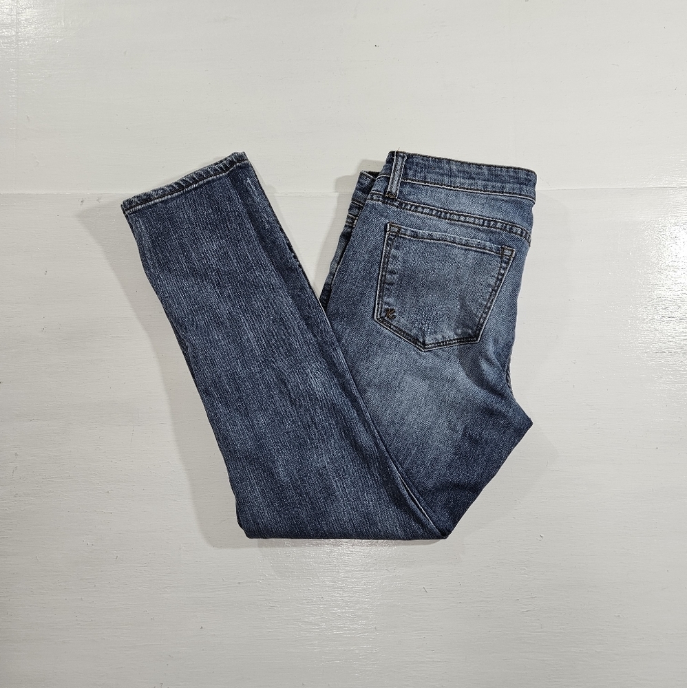 Kut from the kloth boyfriend distressed jeans women's size 6 petite